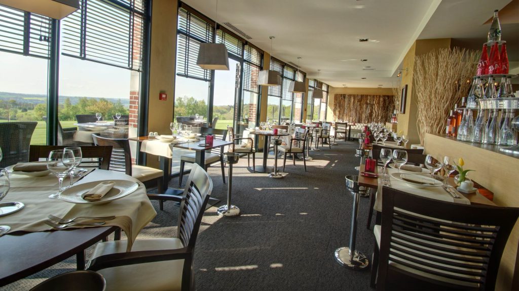 Lunch at St Omer golf hotel, Northern France