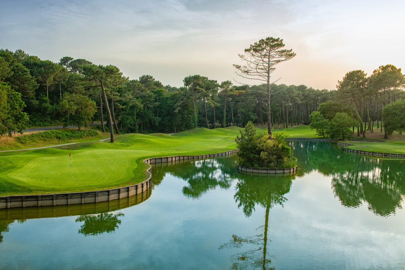 The stunning layout of Seignosse Golf Course, South West France