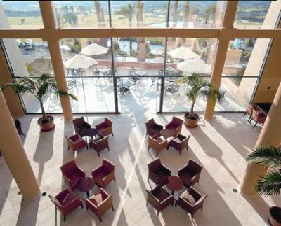 The bar at Hotel Valle del Este, Murcia, Spain