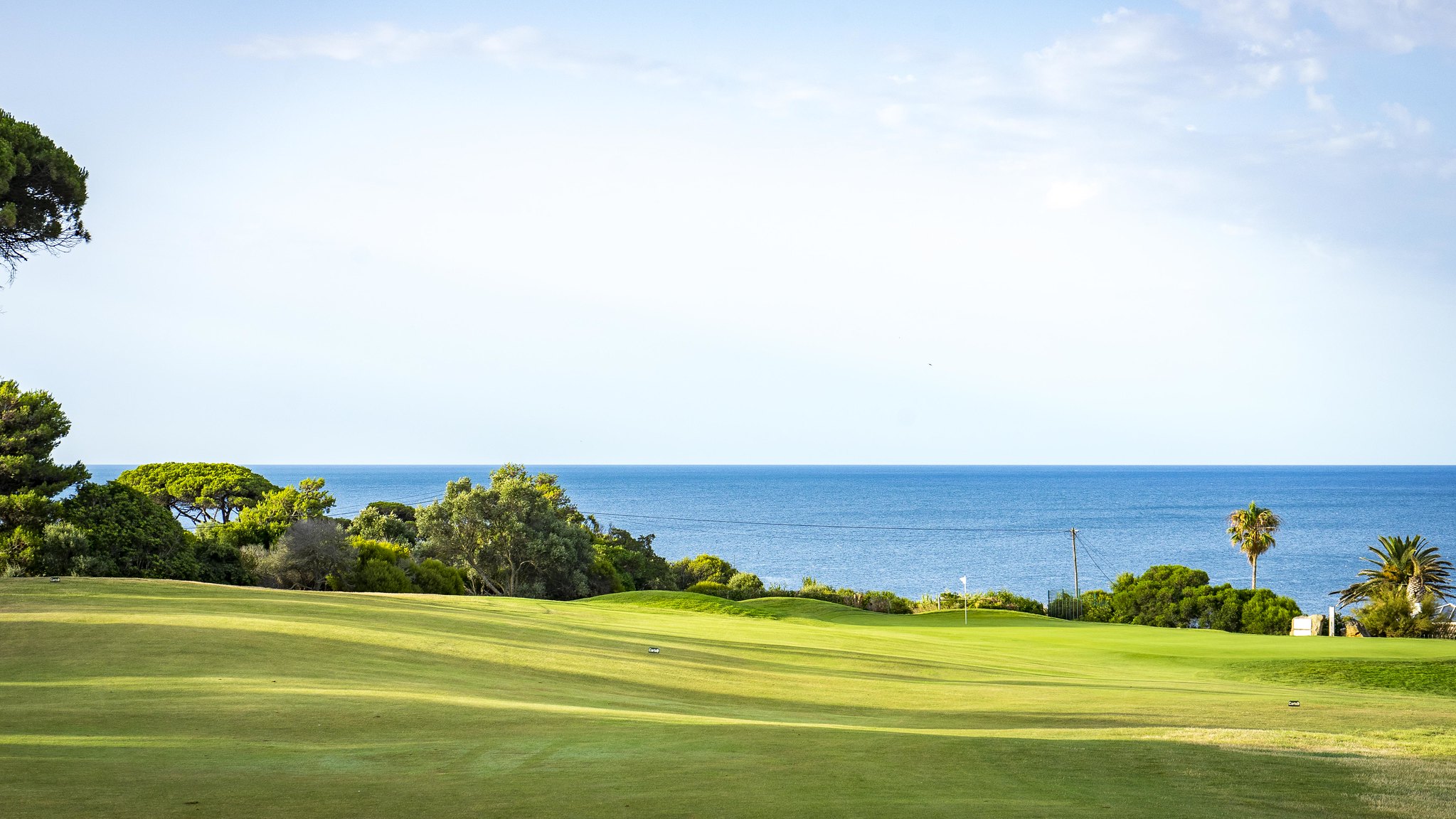 Green at Quinta da Marinha Golf Course, Cascais, Portugal