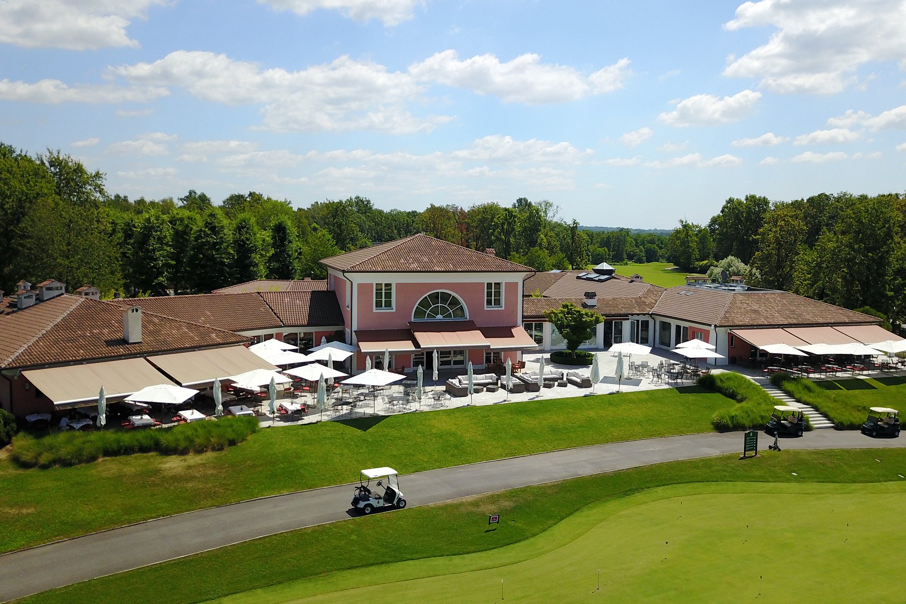 Overview of La Bogogno Golf Resort, Northern Italy