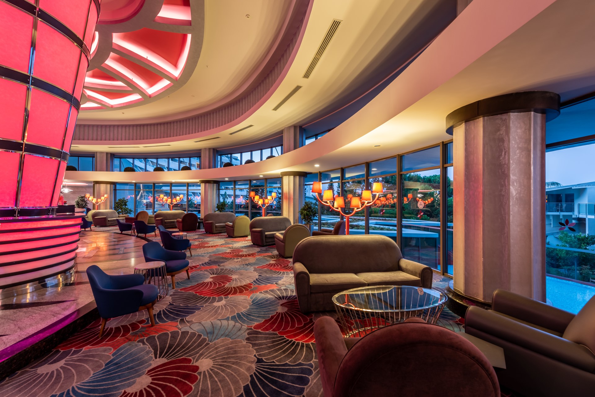 Enjoy a drink in the Shine bar at Cornelia Diamond Golf Resort, Belek, Turkey