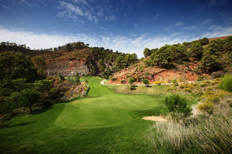 Stunning landscape at La Zagaleta, Benahavis, Costa del Sol, Spain