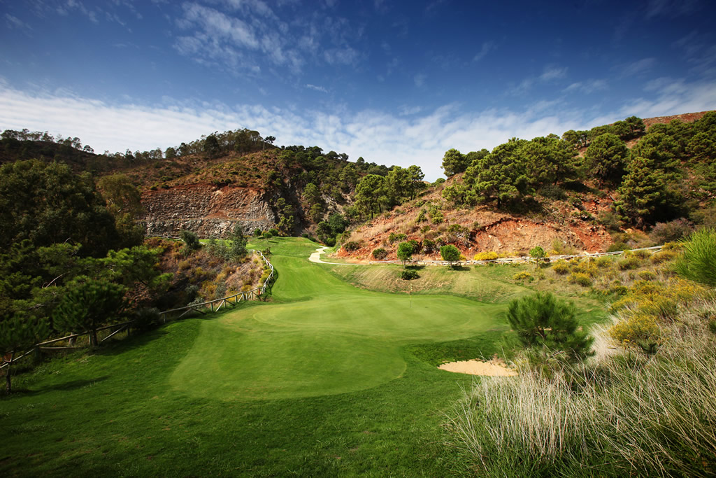 Stunning landscape at La Zagaleta, Benahavis, Costa del Sol, Spain
