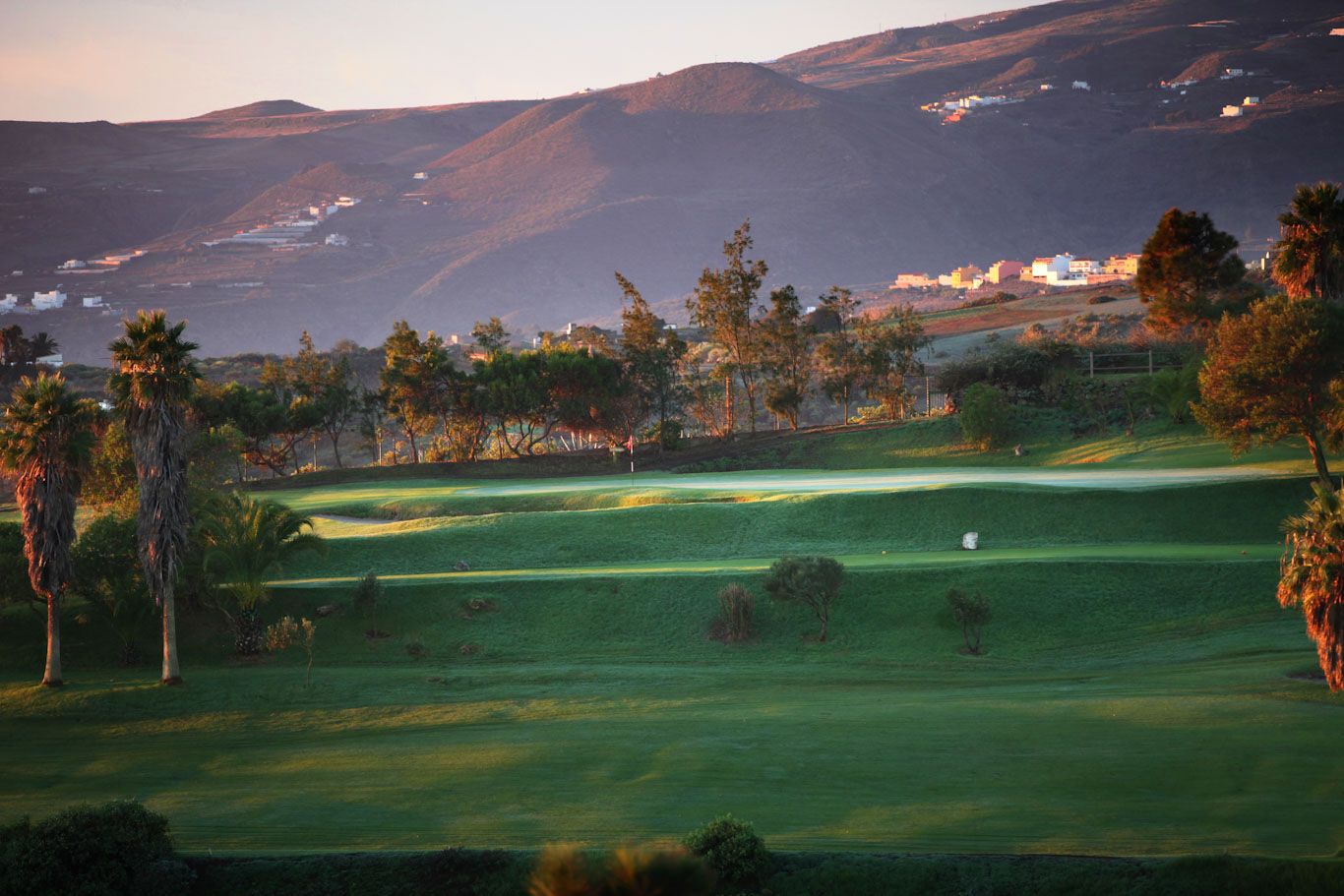 Morning mist at Real Las Palmas Golf Club, Gran Canaria, Canary Islands
