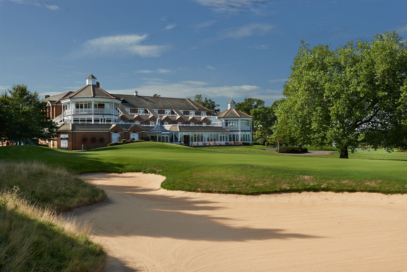 The clubhouse at The Belfry Hotel and Resort, United Kingdom