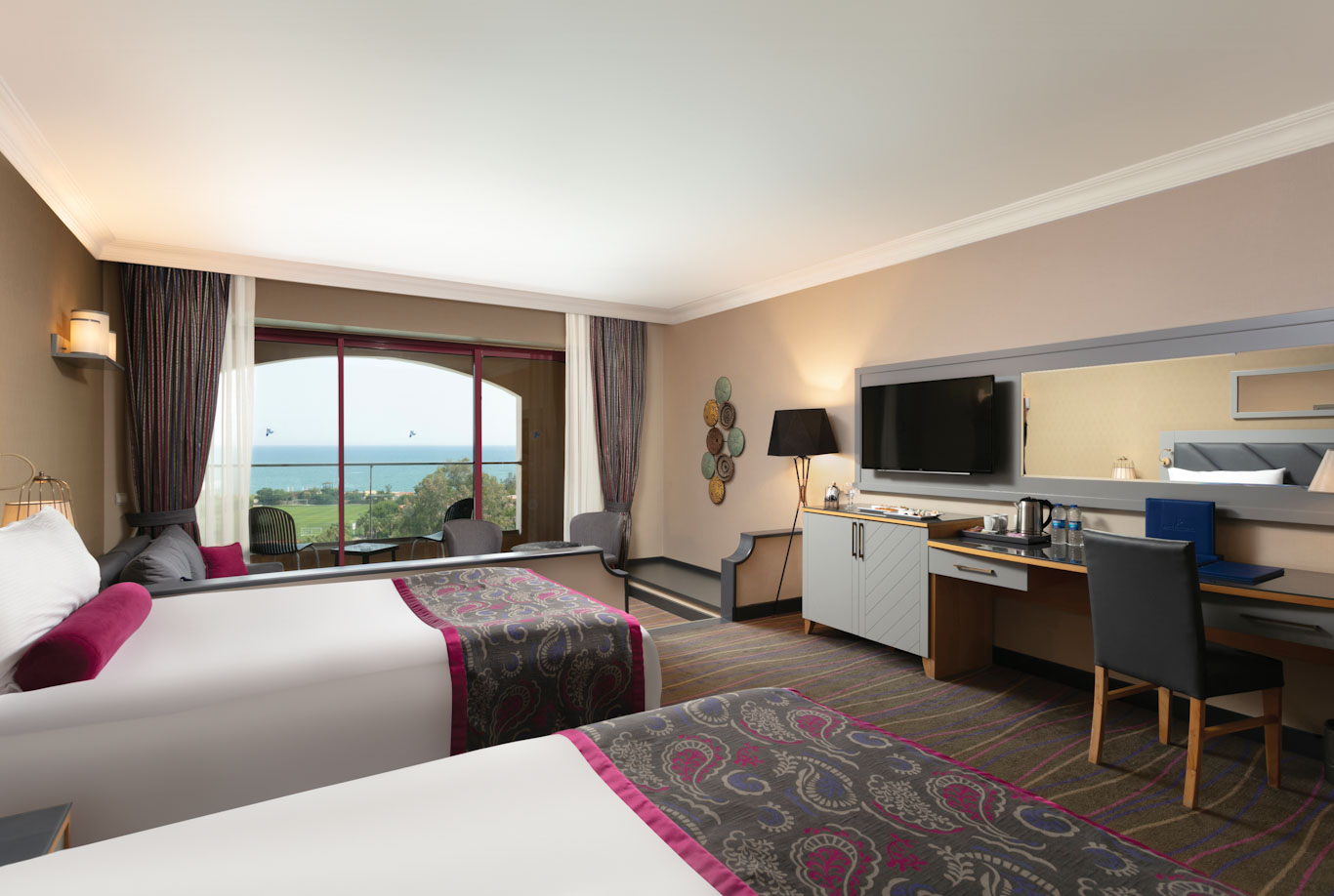 Overview of Sirene Belek Hotel, Turkey
