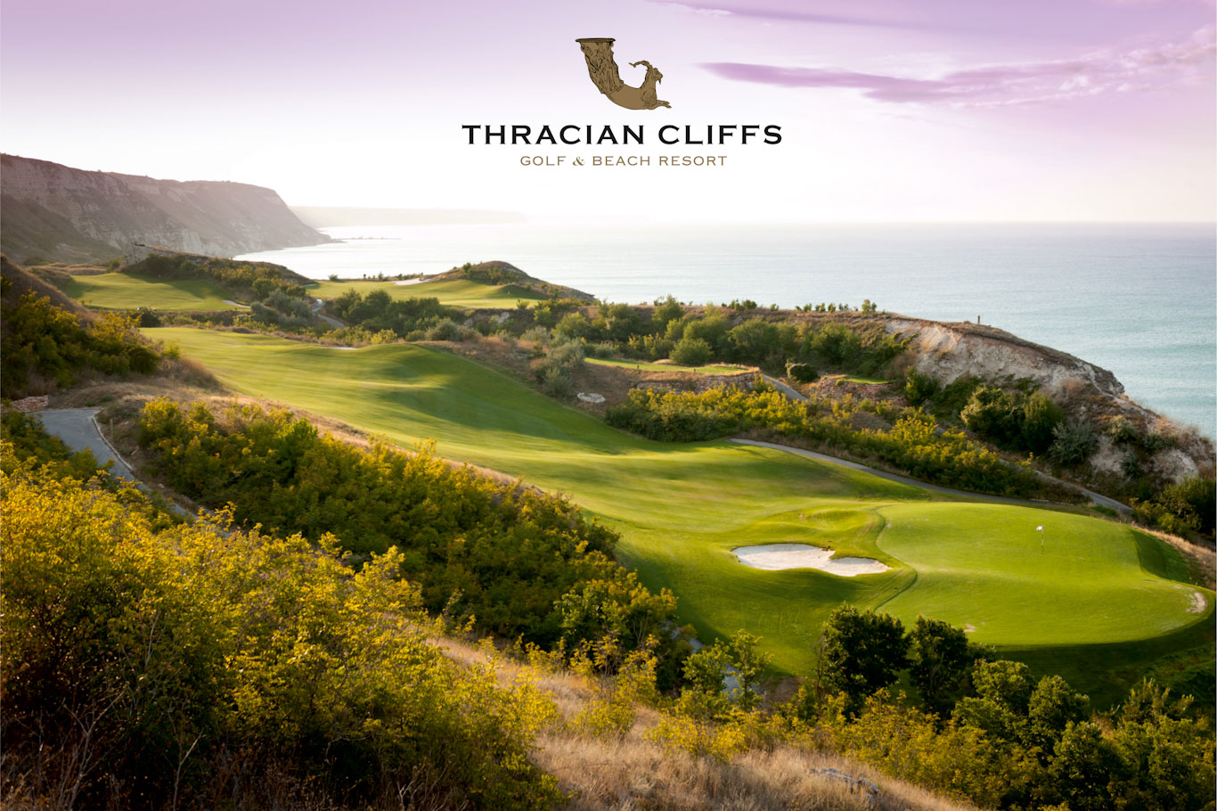 The breathtaking Thracian Cliffs golf course, Bulgaria