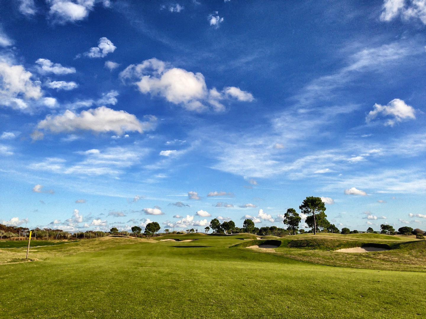 Keep it straight at Villa Nueva Golf Course, Cadiz, Spain