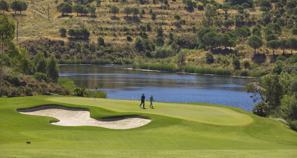 On the Monte Rei golf course near Tavira, Eastern Algarve, Portugal