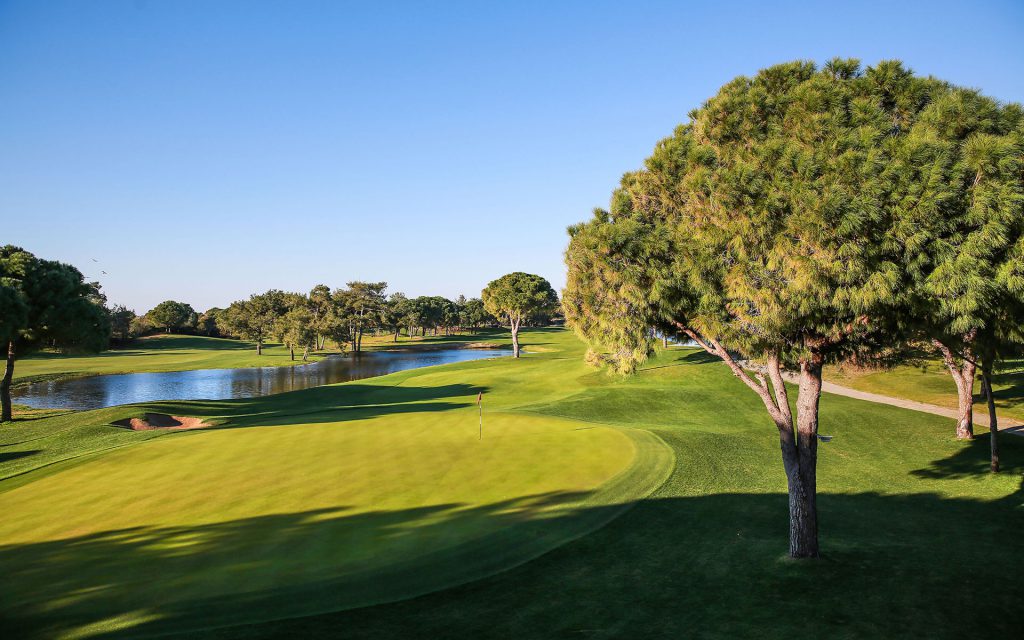 The seventh hole on Titanic Golf course, Belek, Turkey