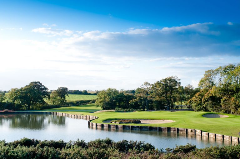 Concentration required at The Players Golf Club, Chipping Sodbury, England