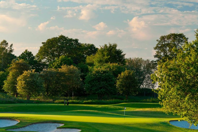 The 15th hole at Forest of Arden Golf Club, near Solihull, England