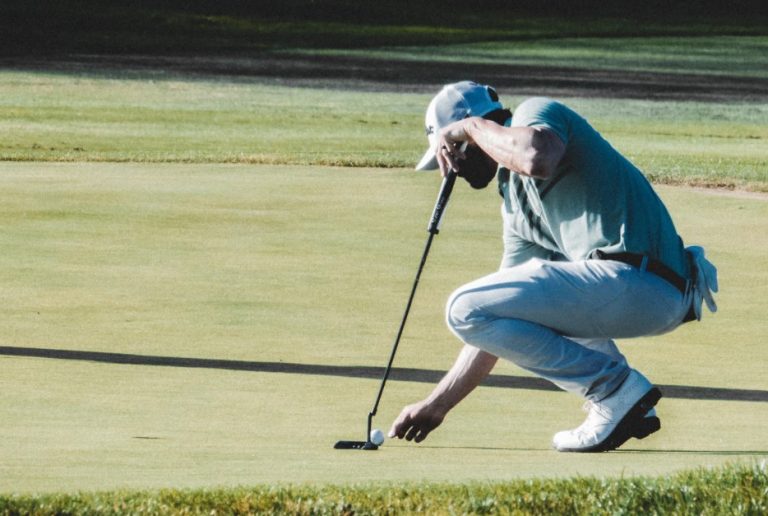 Golfer on the green Golf Planet Holidays