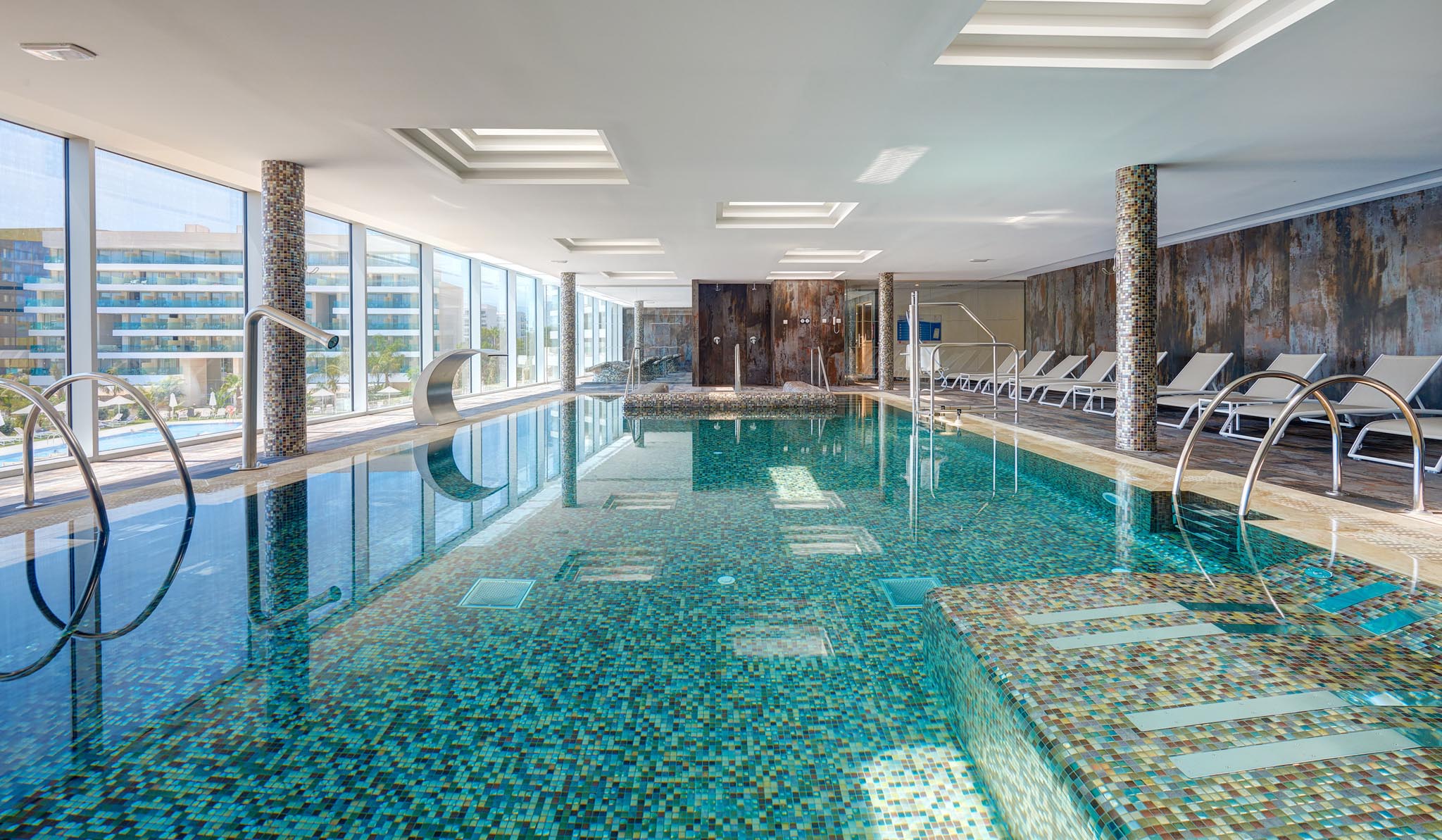 Luxury spa at Hipotels Playa de Palma Palace hotel, Palma, Mallorca