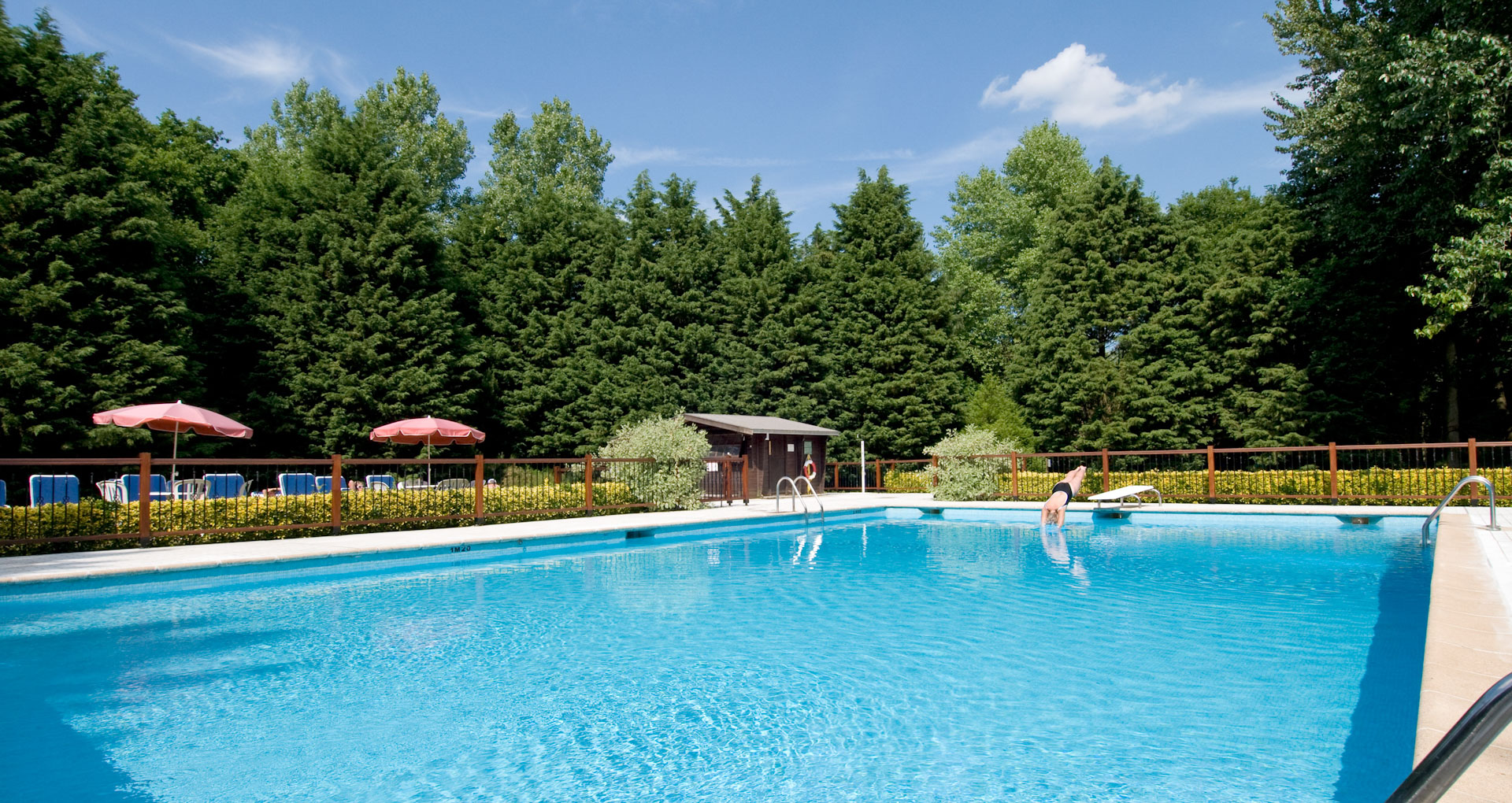 Le Manoir Hotel swimming pool Le Touquet, France