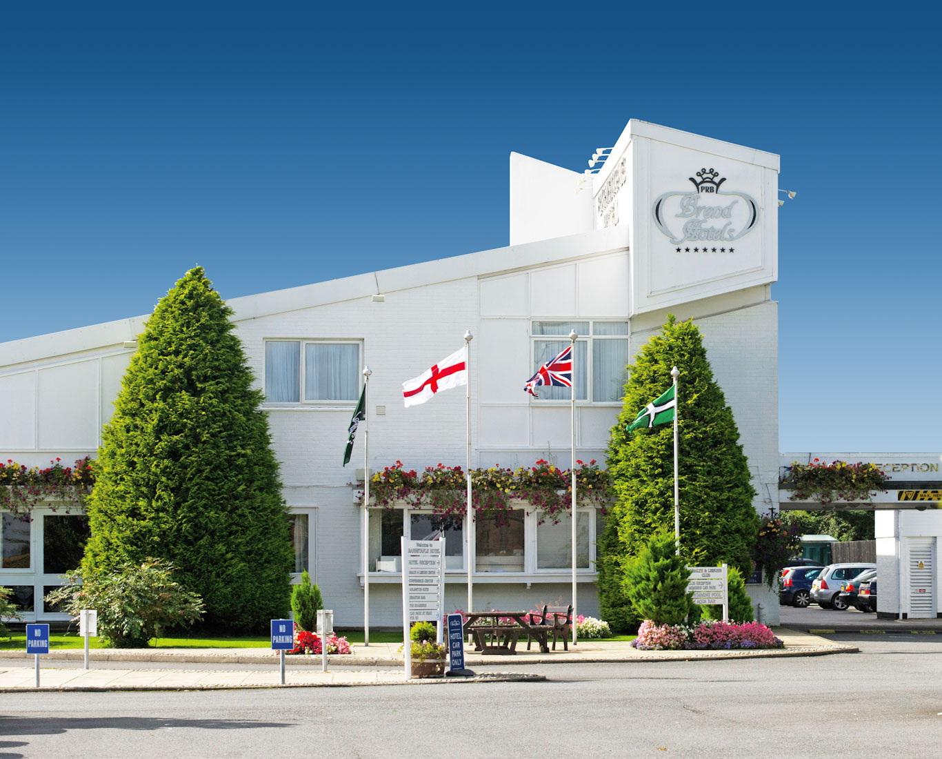 Outside view of the Barnstaple Hotel Devon, England