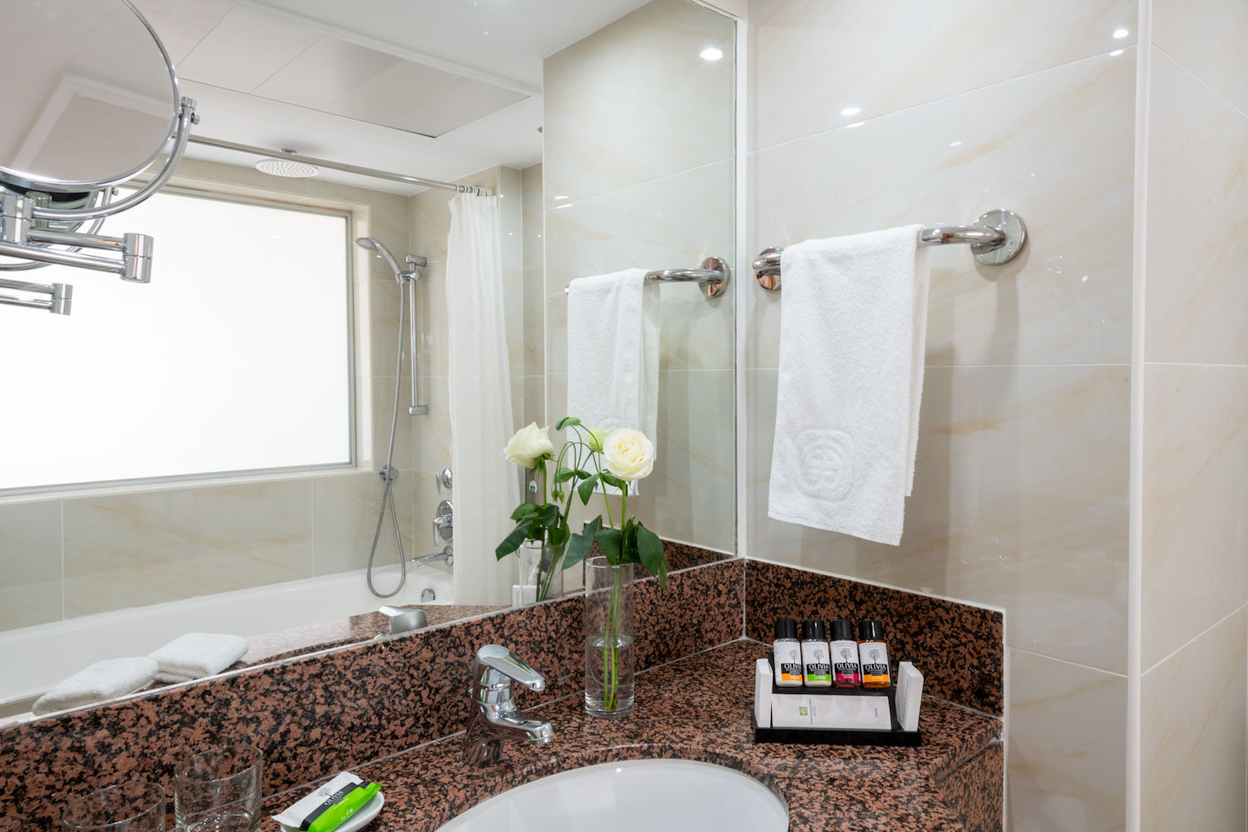 Bathroom at Constantinou Bros Athena Royal Beach hotel Paphos, Cyprus