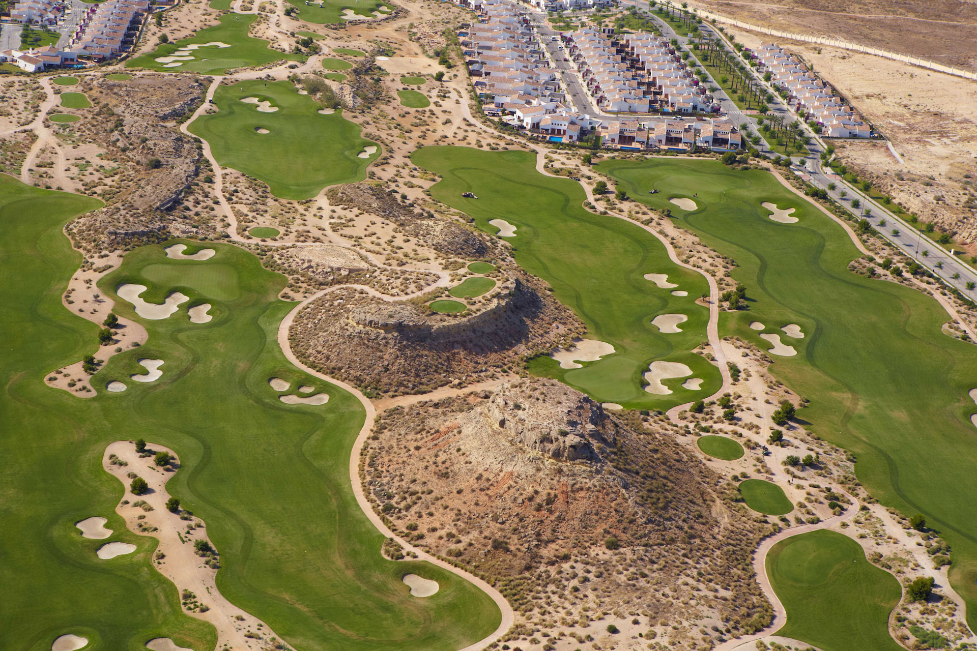 Dramatic views over El Valle Golf, Murcia, Spain
