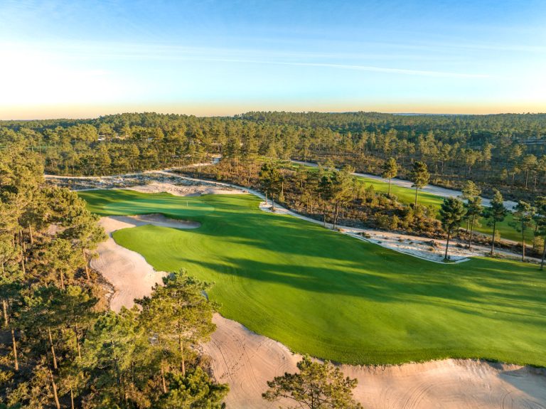 The impressive Terras da Comporta Dunas course, near Lisbon, Portugal. Golf Planet Holidays